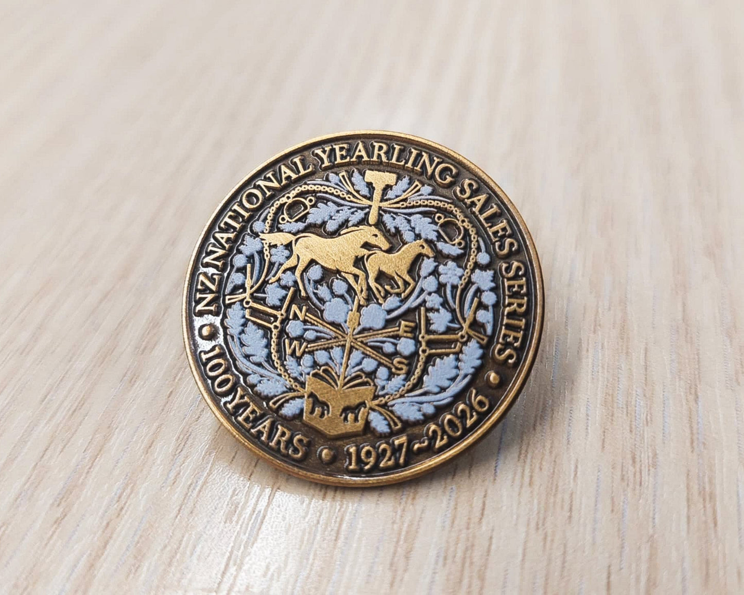 NZB 100 Years Pin