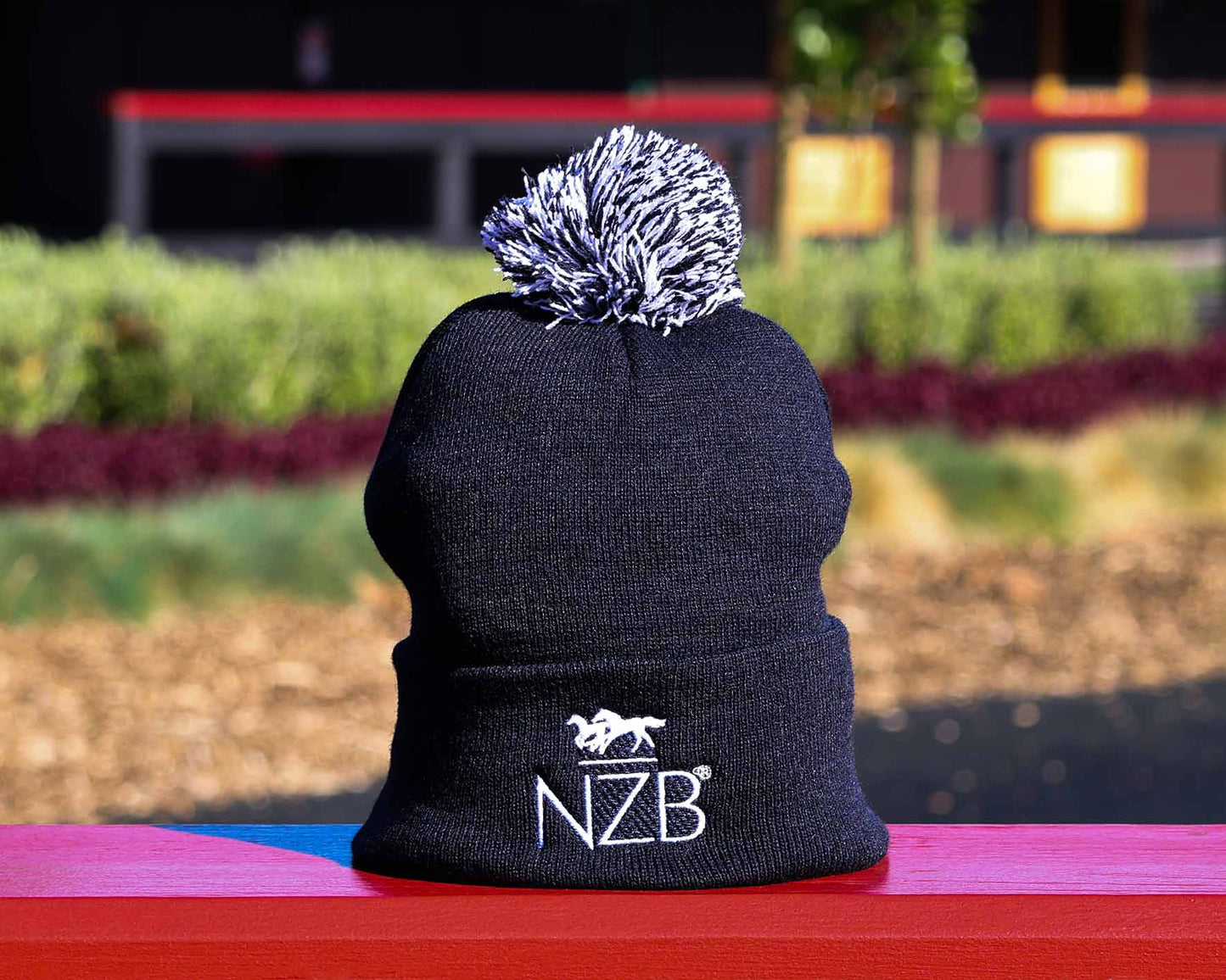 NZB Beanie with Pom Pom